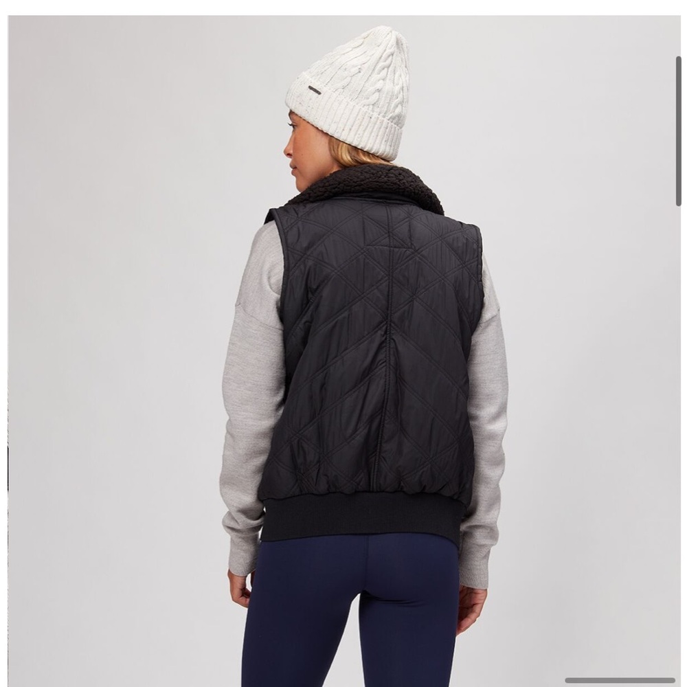 PrAna Black Quilted Vest - Picture 6 of 6